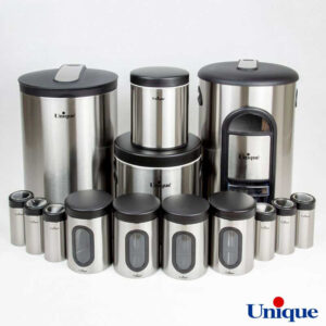 سرویس آشپزخانه 14 پارچه استیل یونیک UN-3505