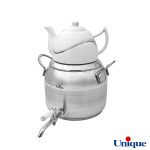 کتری و قوری یونیک UN-7292 دسته استیل