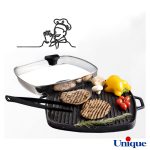 تابه گریل یونیک کد 6031 سایز 28