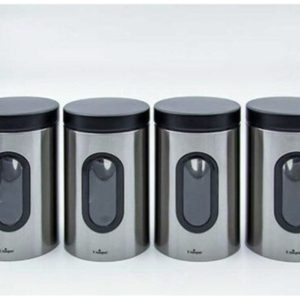 ظرف حبوبات یونیک 1.8 لیتر 4 تایی مدل UN-5980