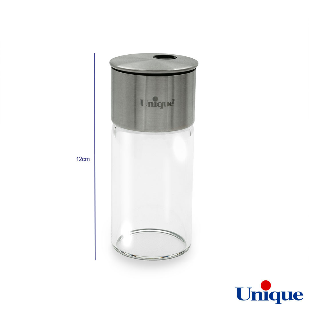 ست جا ادویه ای موجی استیل یونیک مستطیل 8تایی UN-1632 - Image 4