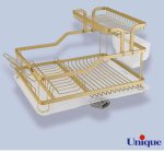 آبچکان دوطبقه یونیک آلومینیوم UN-2653 رنگ بژ