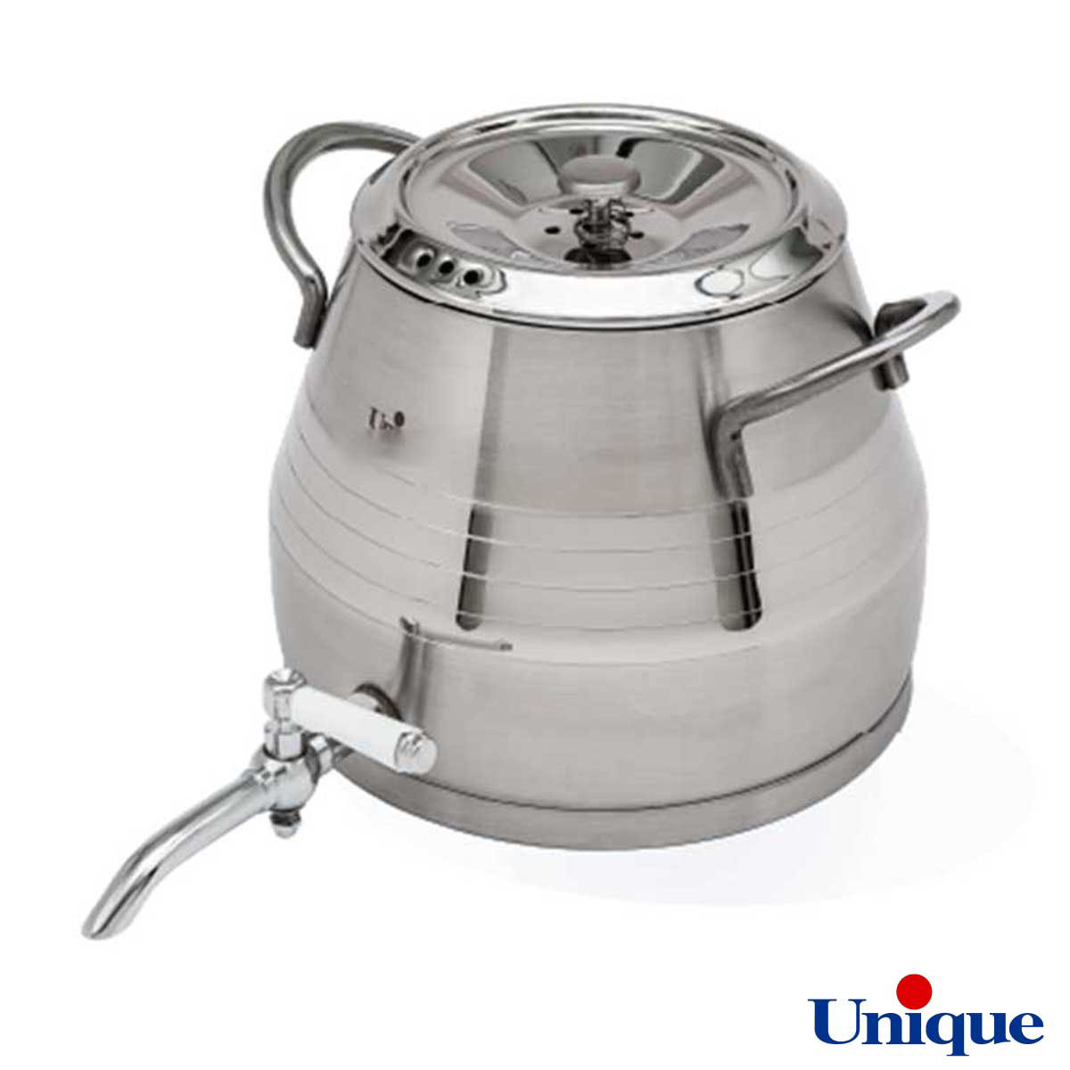 کتری و قوری 5 لیتر طرح ترک یونیک UN-7297 دسته استیل - Image 3