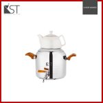 ست کتری و قوری4020D کی اس تی دسته چوبی