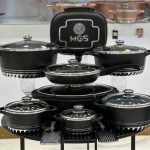 سرویس قابلمه ۲۲ پارچه ام جی اس (MGS) کف رینگی ایتالیا C