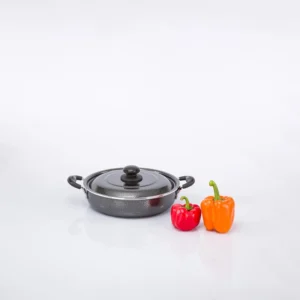 تابه دو دسته عروس مدل درب فلزی سایز 28