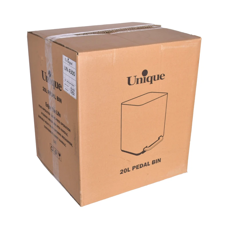 سطل زباله پدالی یونیک کد 4300 گنجایش 20 لیتری - Image 5